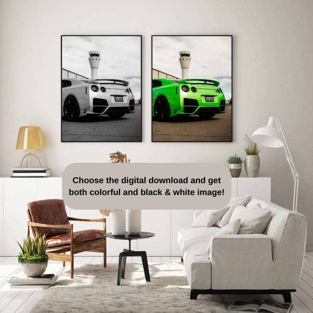 Nissan GTR Poster