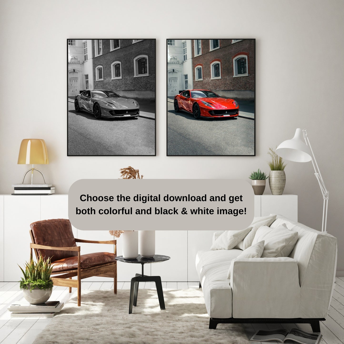Ferrari 812 Poster