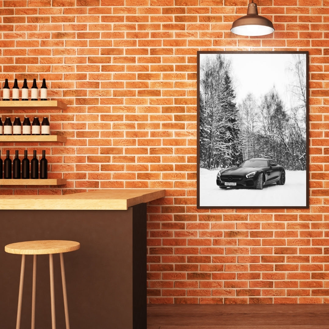 Mercedes AMG GT Poster
