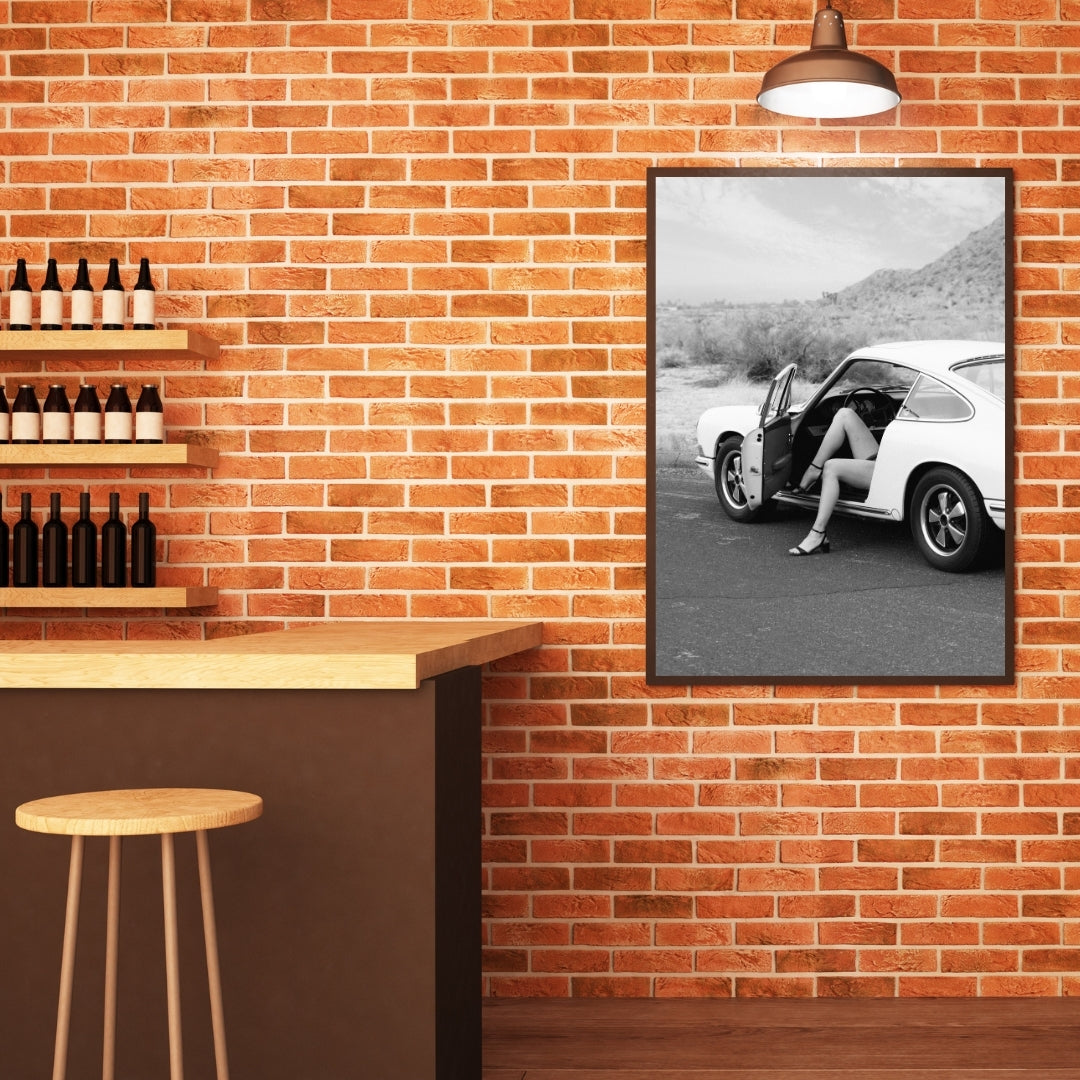Vintage Porsche Poster