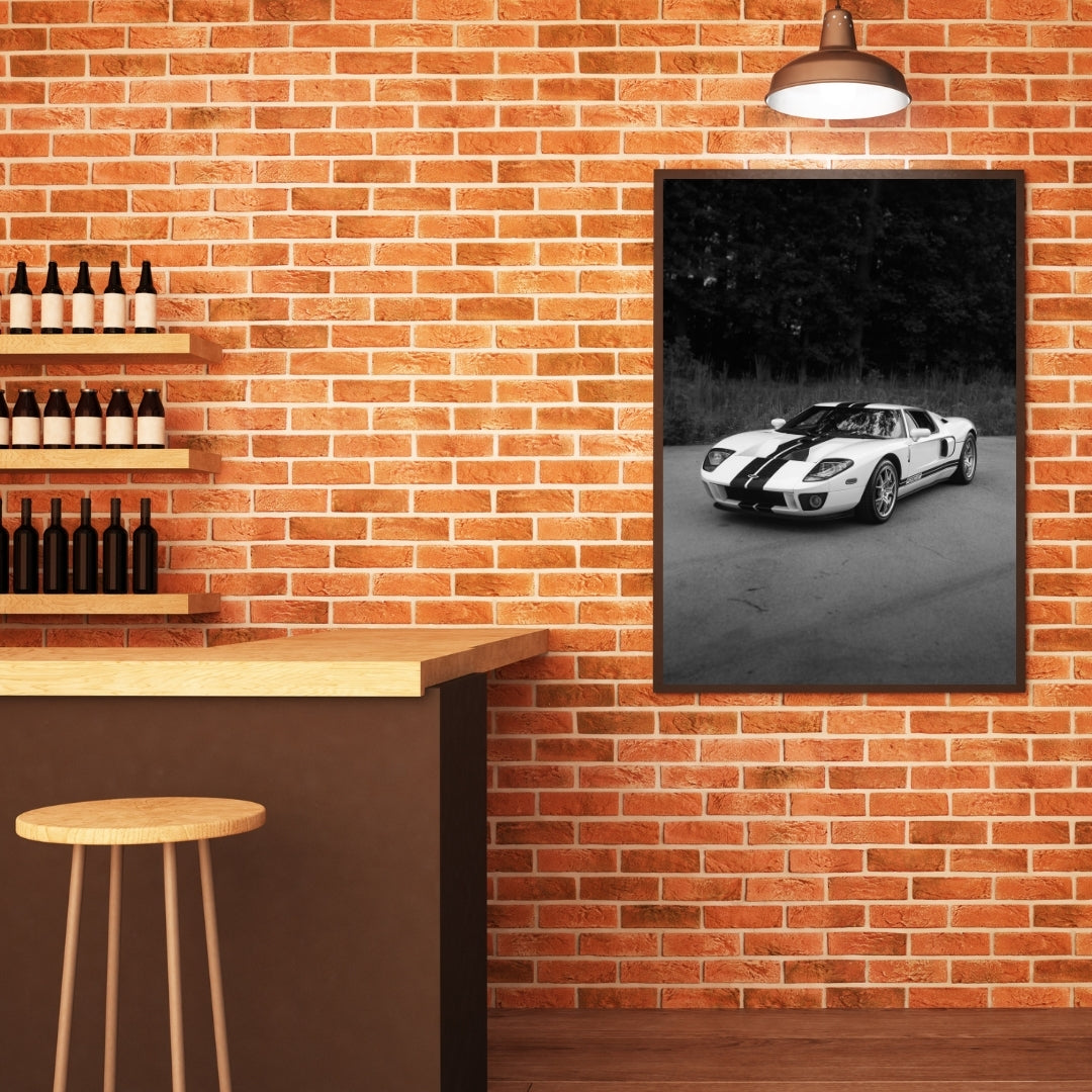 Vintage Ford GT Poster