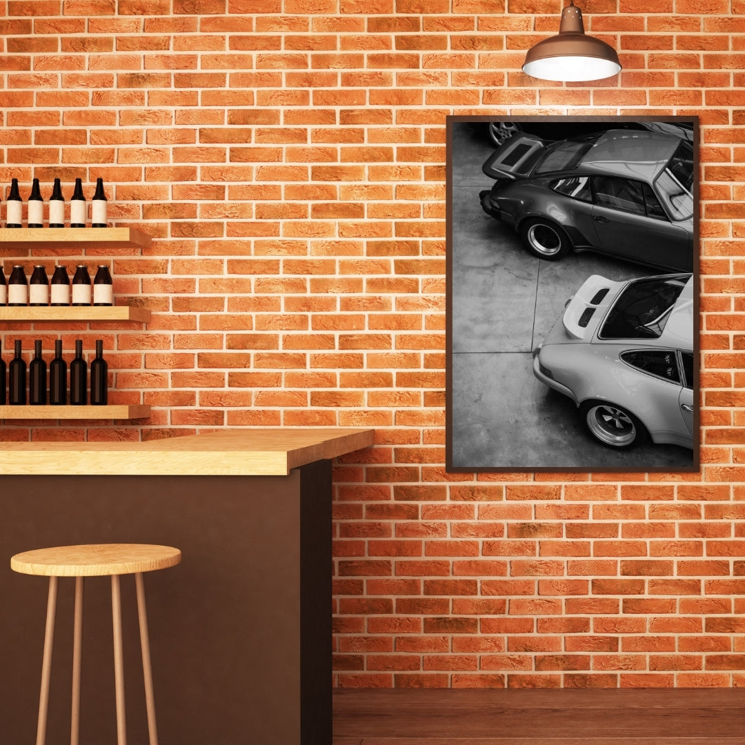 Vintage Porsche Poster