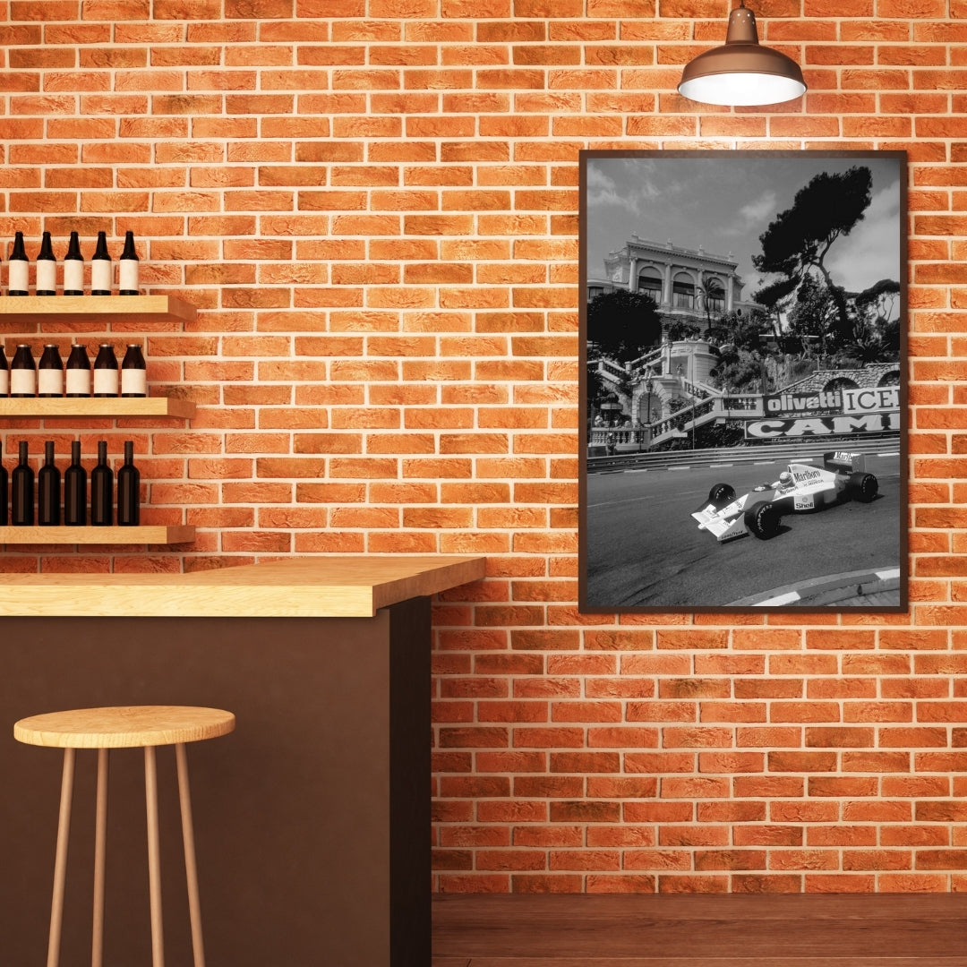 Ayrton Senna Poster