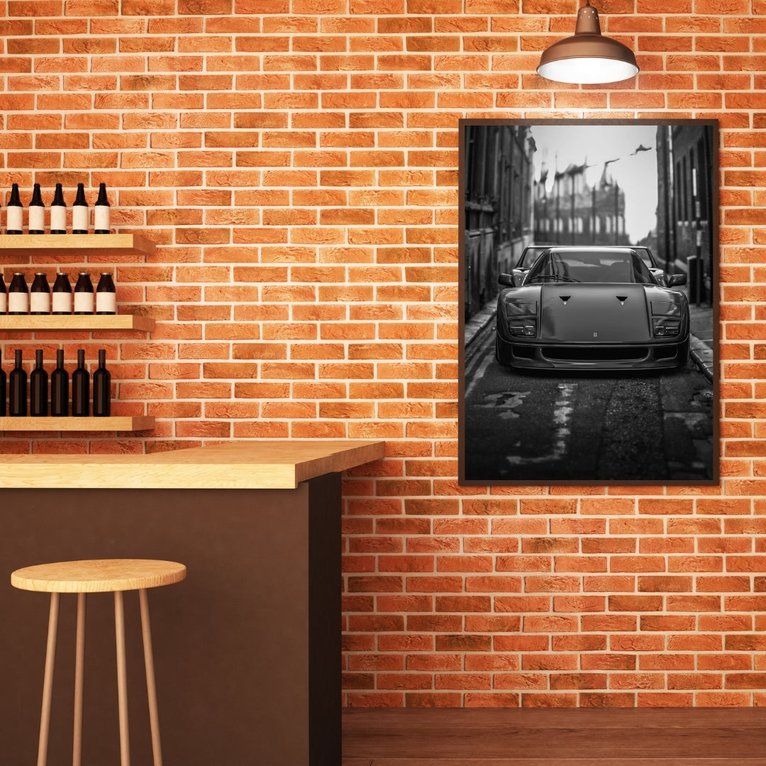 Ferrari F40 Poster