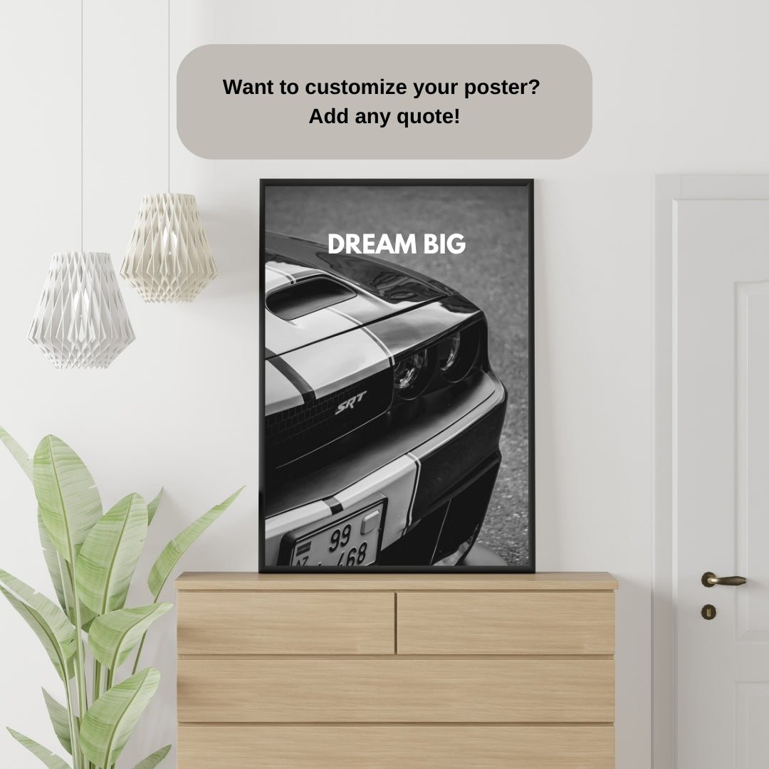 Dodge Challenger Poster