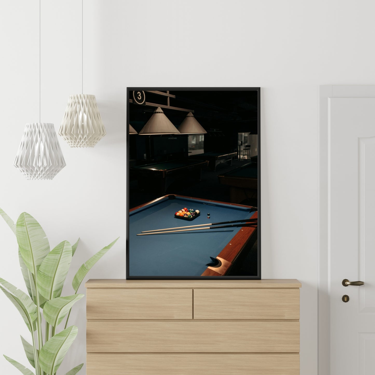 Billiard Poster