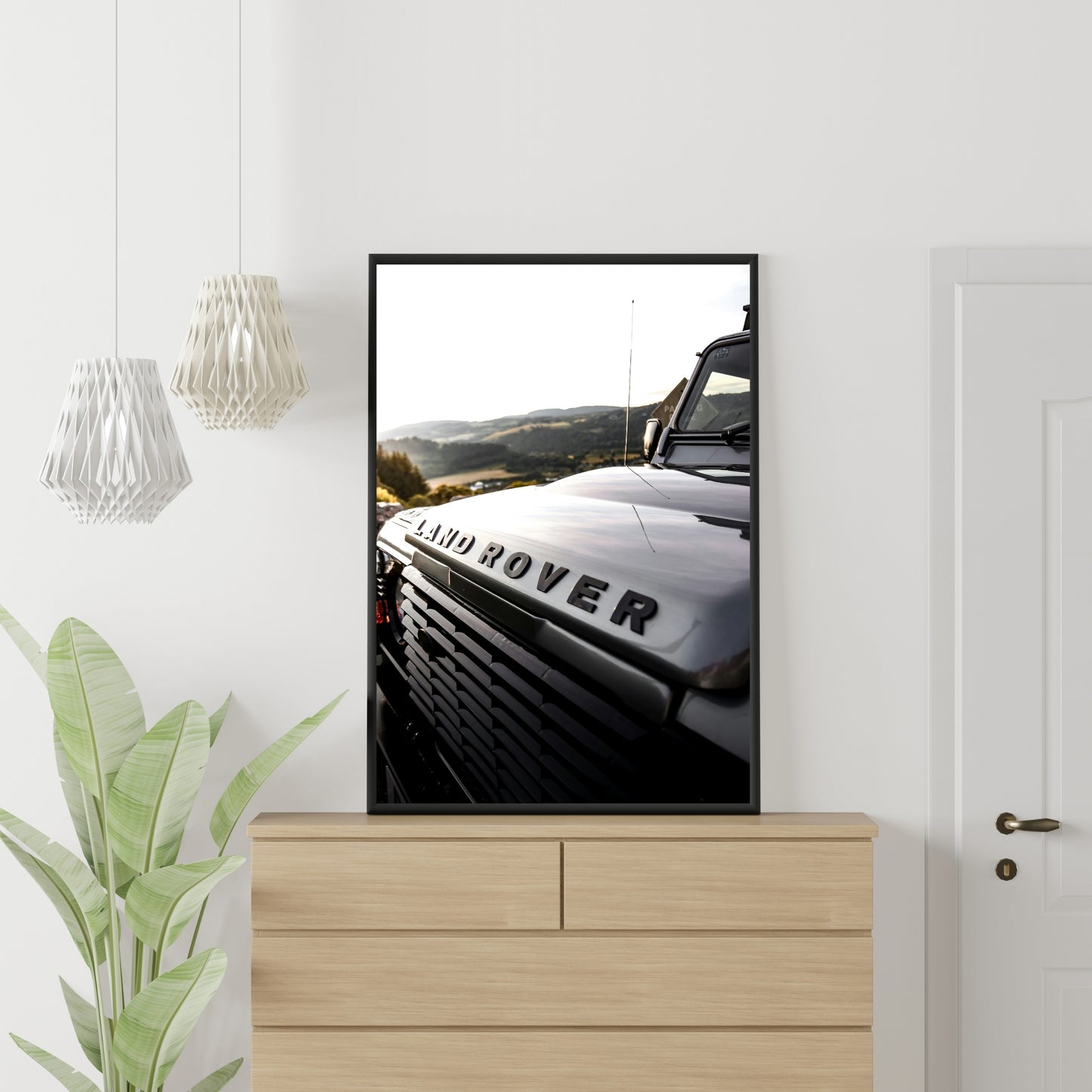 Land Rover Poster
