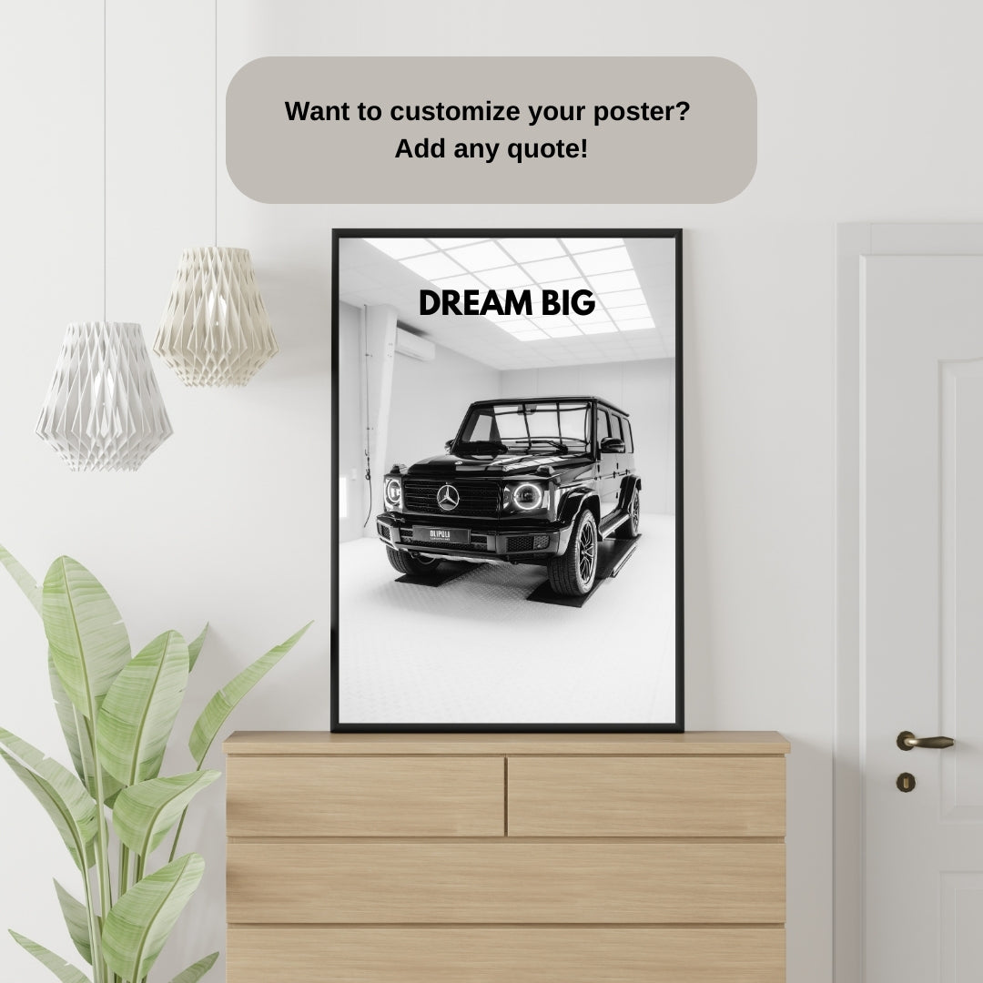 Mercedes G-Wagon Poster
