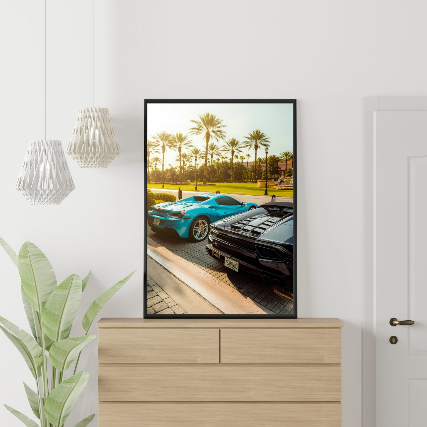Lamborghini x Ferrari Poster