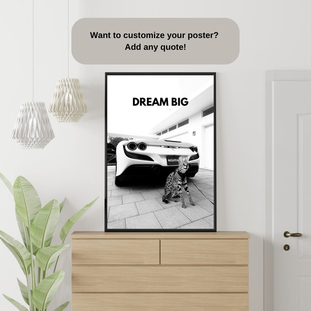 Ferrari F8 Poster