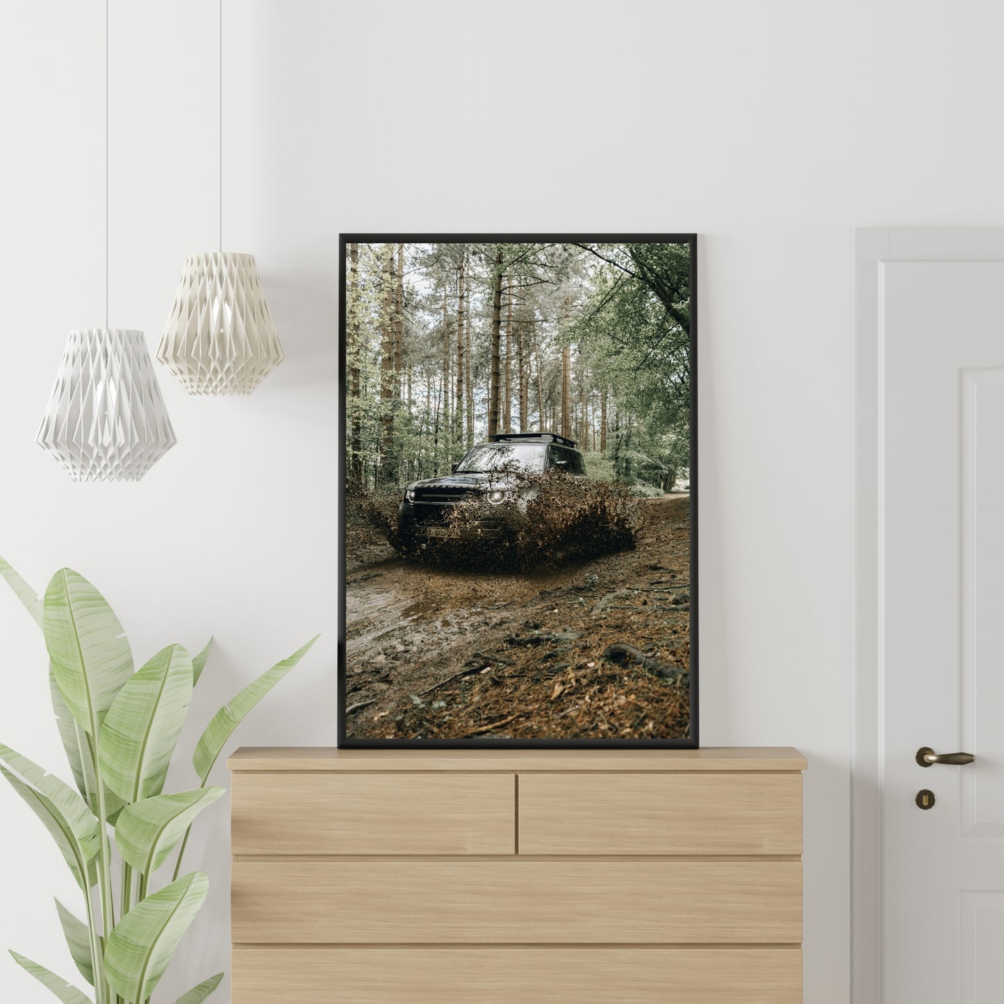 Land Rover Poster