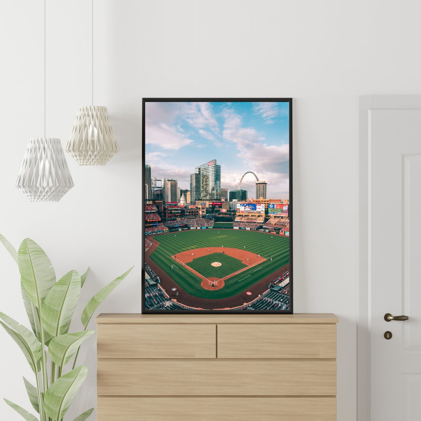 Busch Stadium Poster