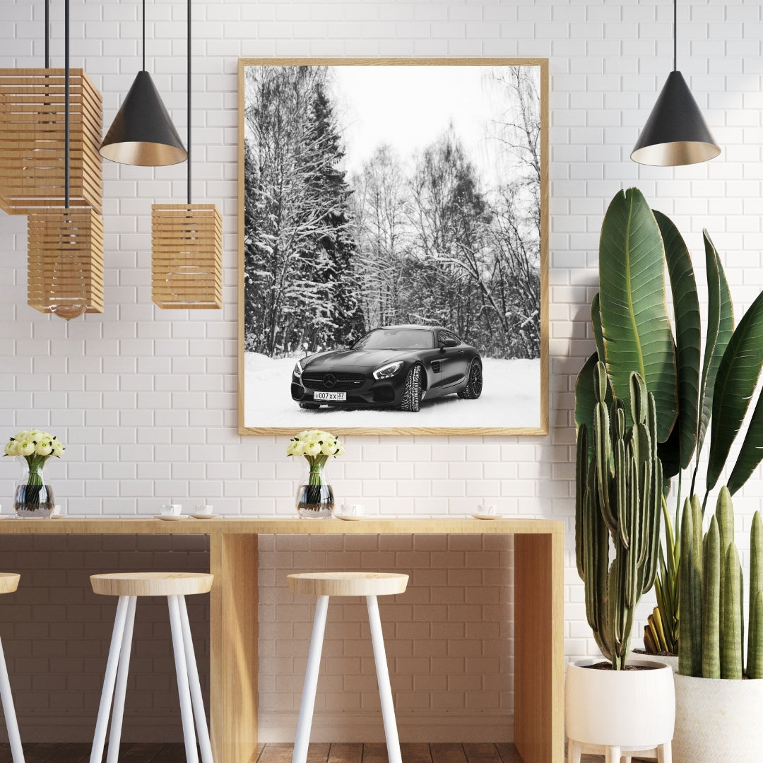 Mercedes AMG GT Poster