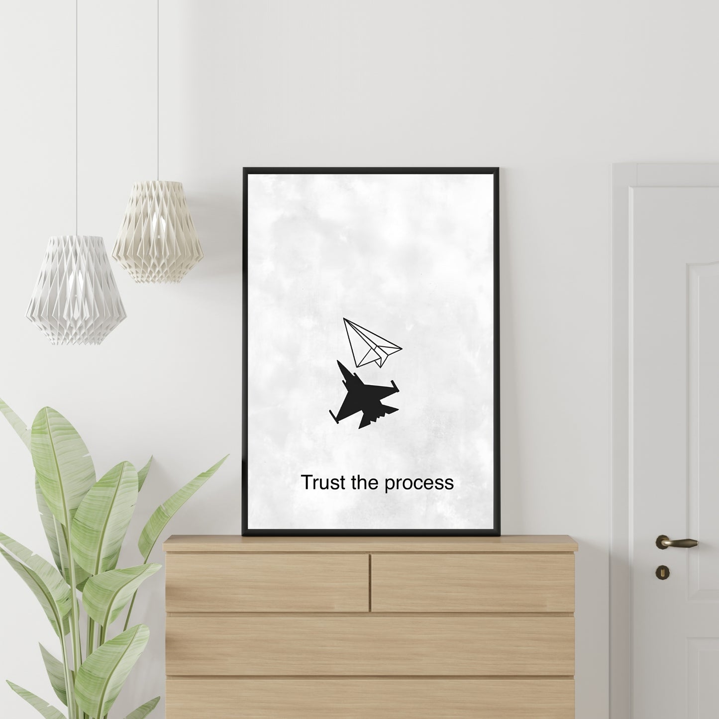 Motivational Poster "Trust The Process"