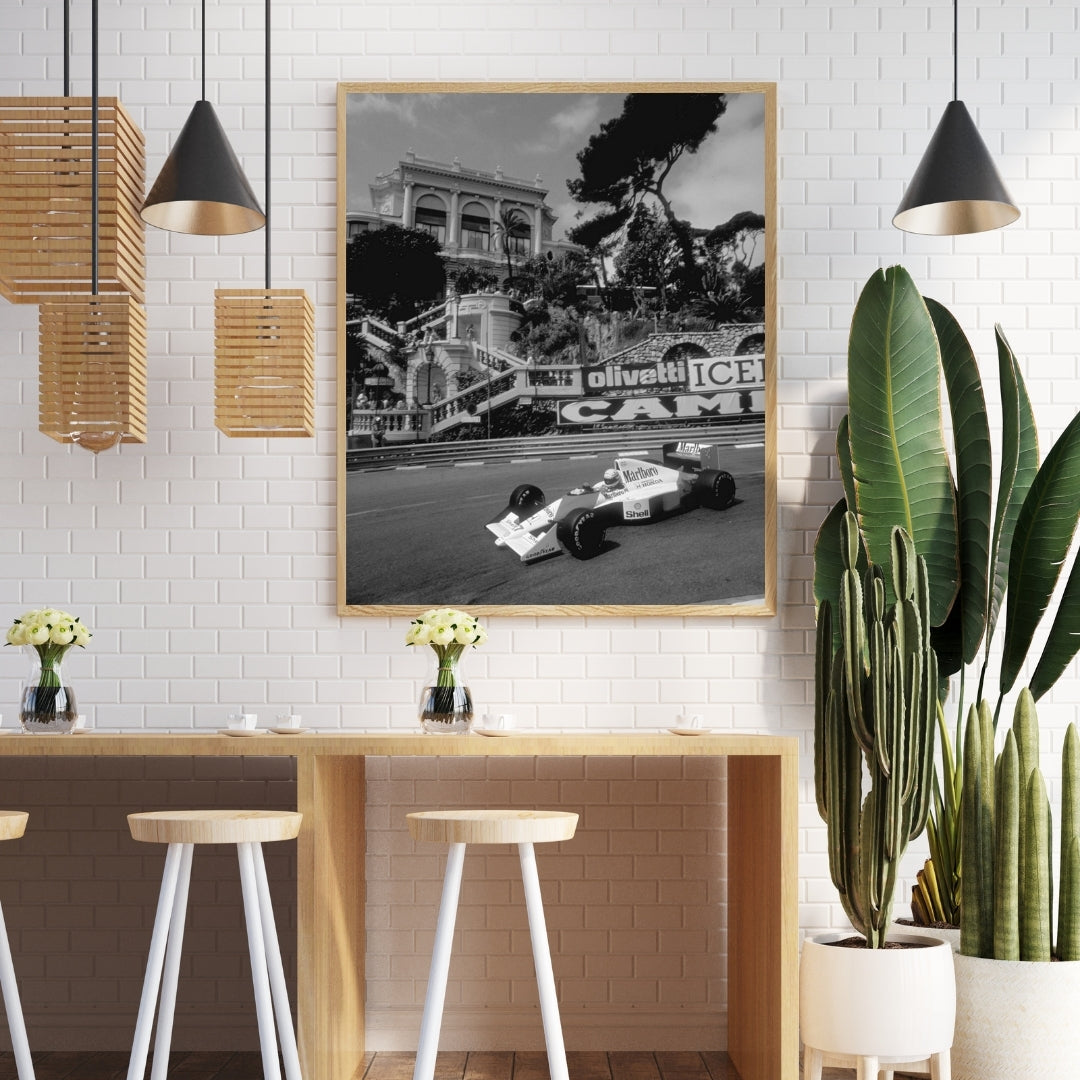 Ayrton Senna Poster