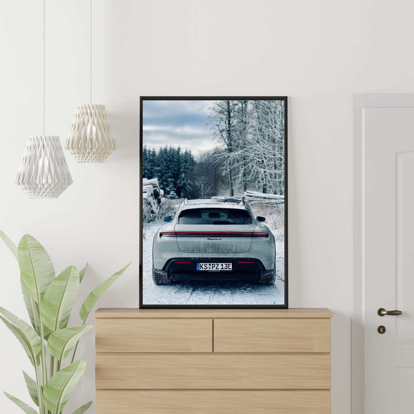 Porsche Taycan Poster