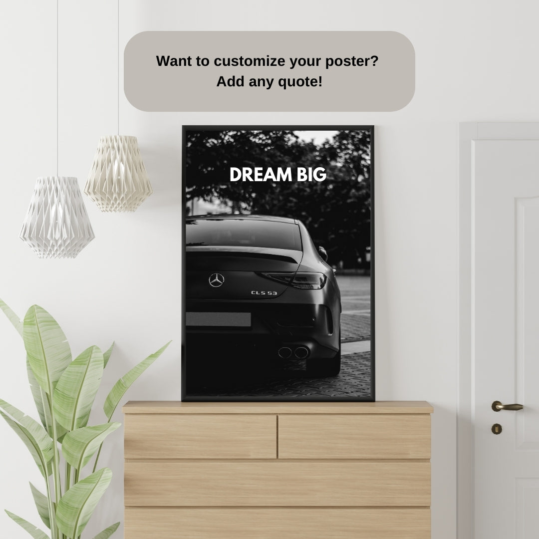 Mercedes CLS Poster