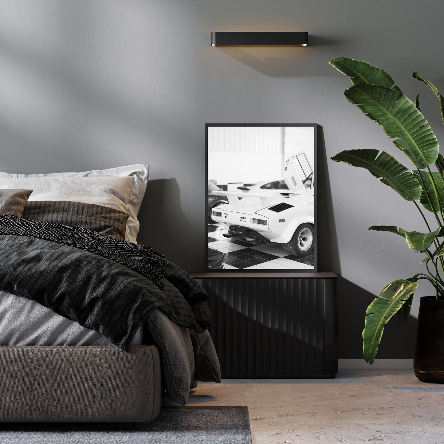 Lamborghini Countach Poster