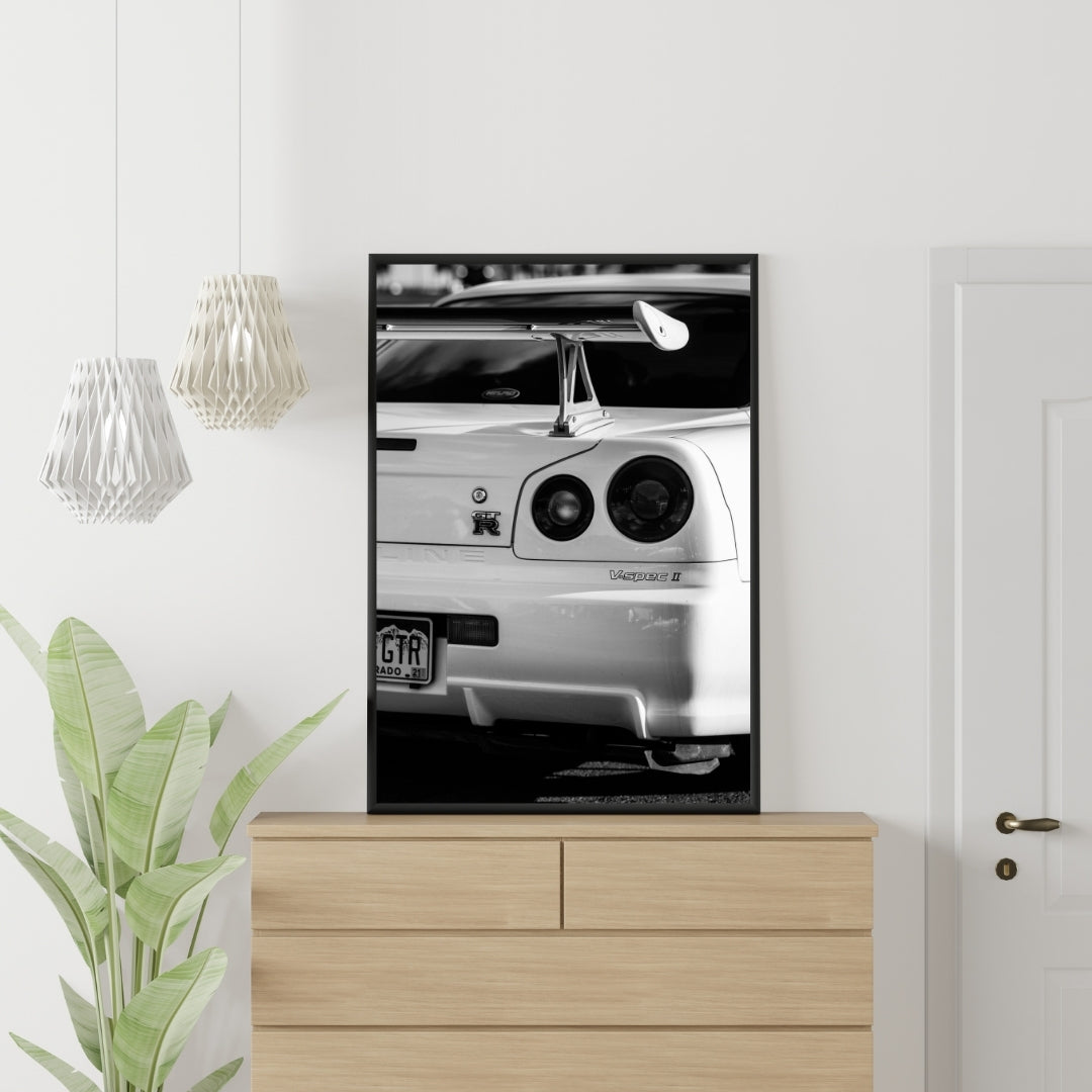 Nissan GTR Poster