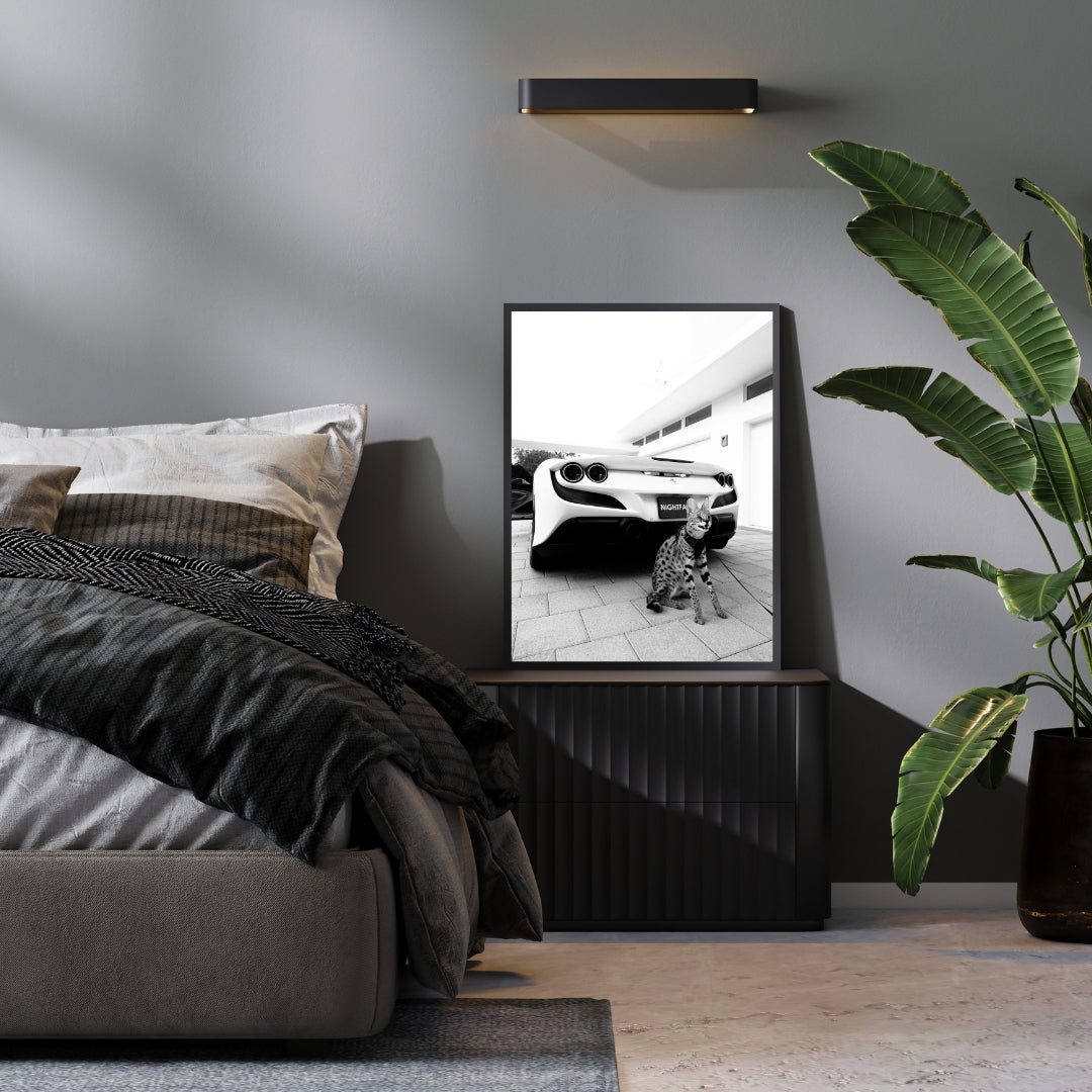Ferrari F8 Poster