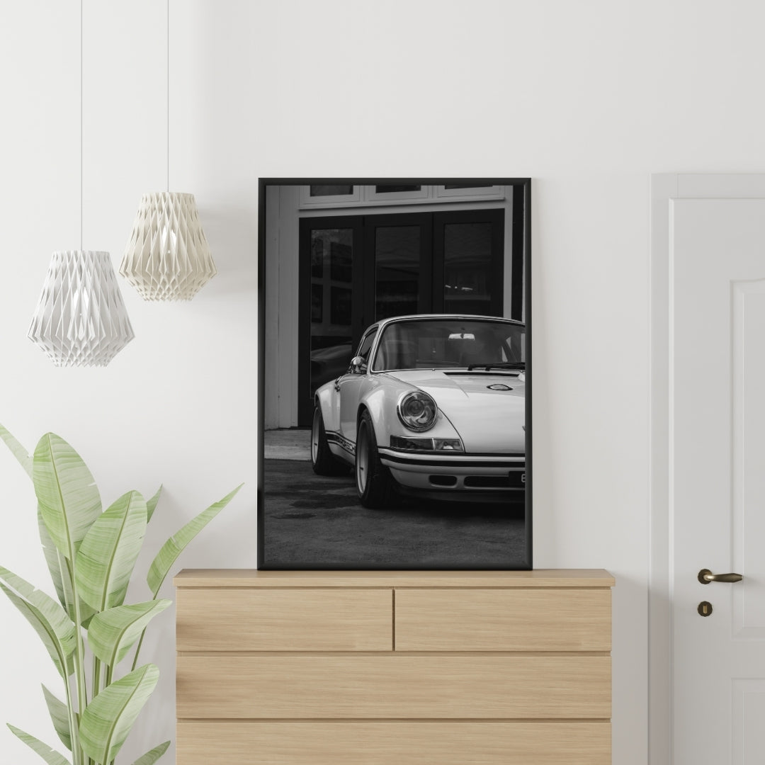 Vintage Porsche Poster