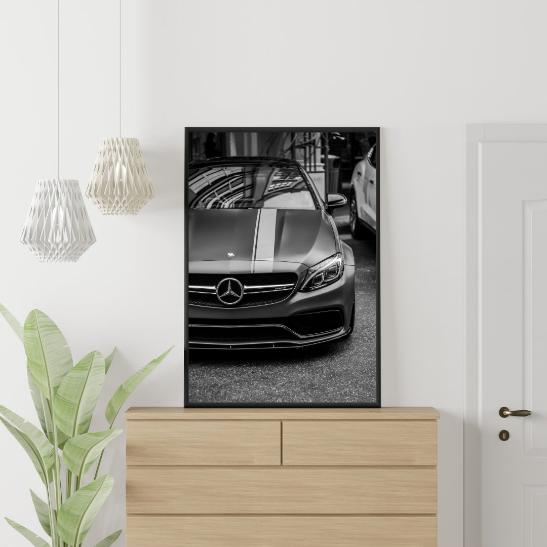 Mercedes C63 AMG Poster