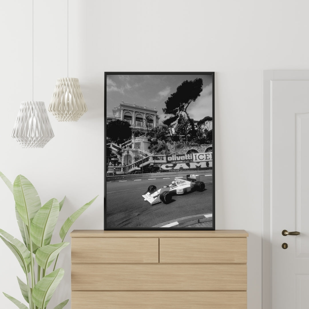 Ayrton Senna Poster