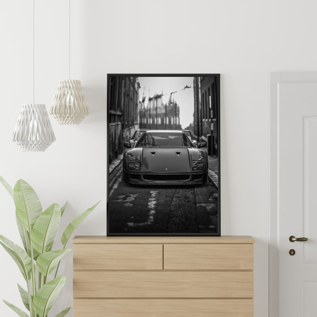 Ferrari F40 Poster