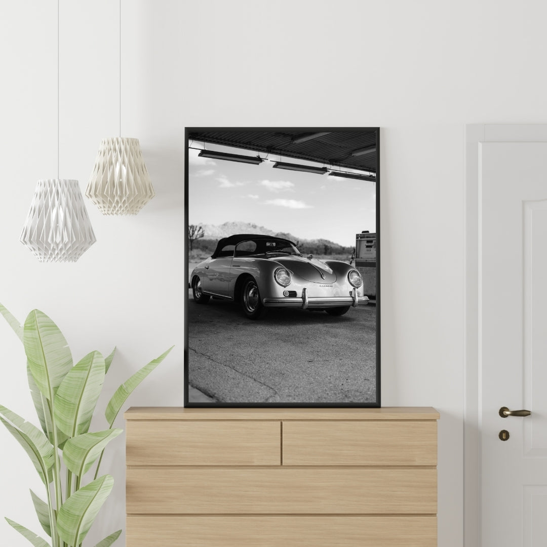 Vintage Porsche Poster