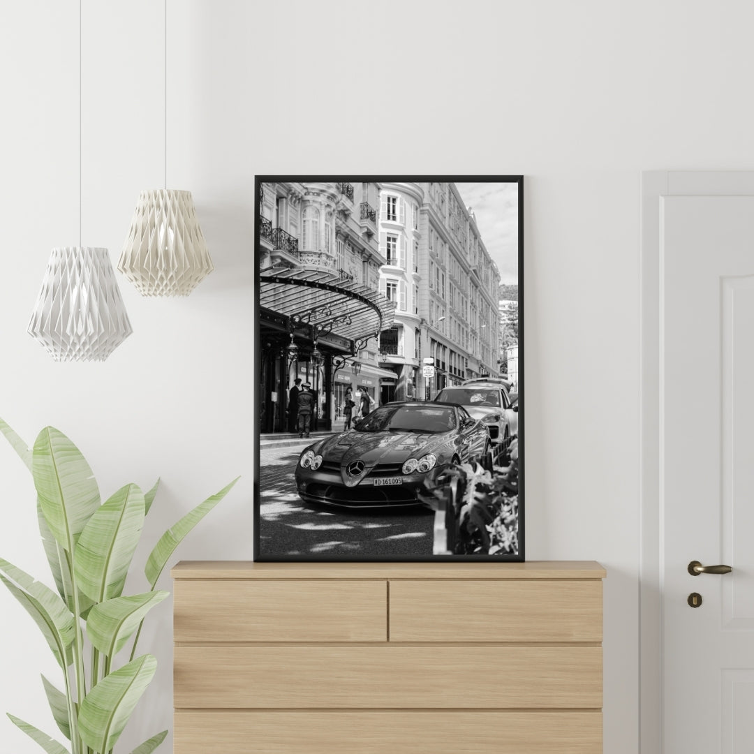 Mercedes SLR Poster