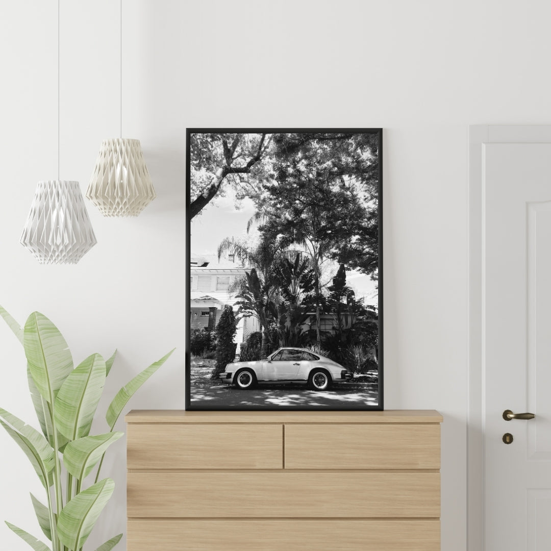 Vintage Porsche Poster