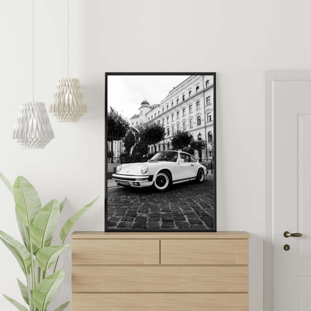 Vintage Porsche Poster