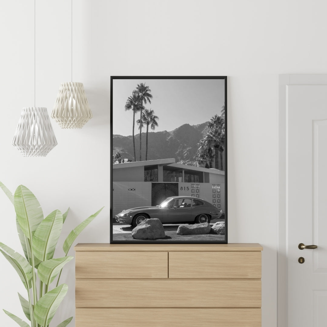 Jaguar E-Type Poster