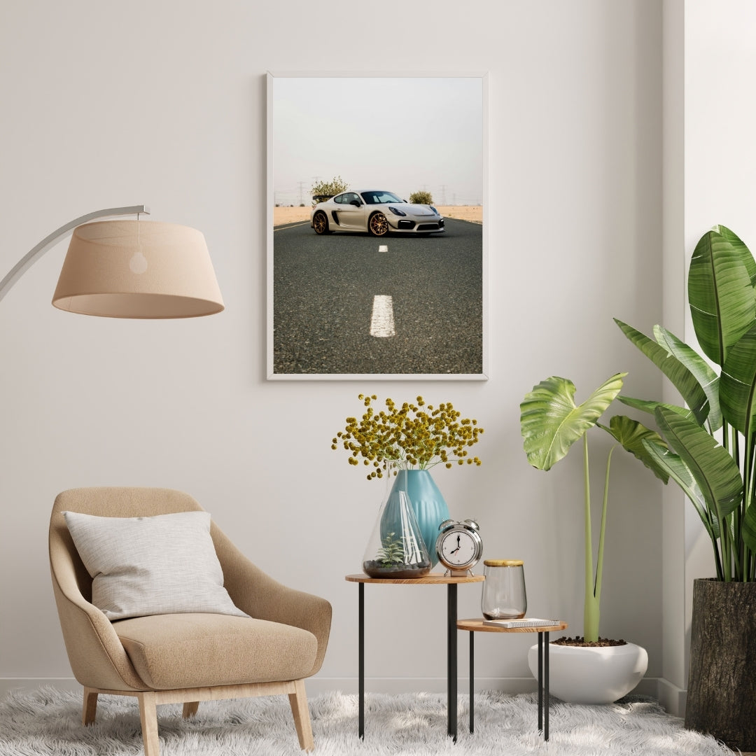 Porsche Cayman Poster