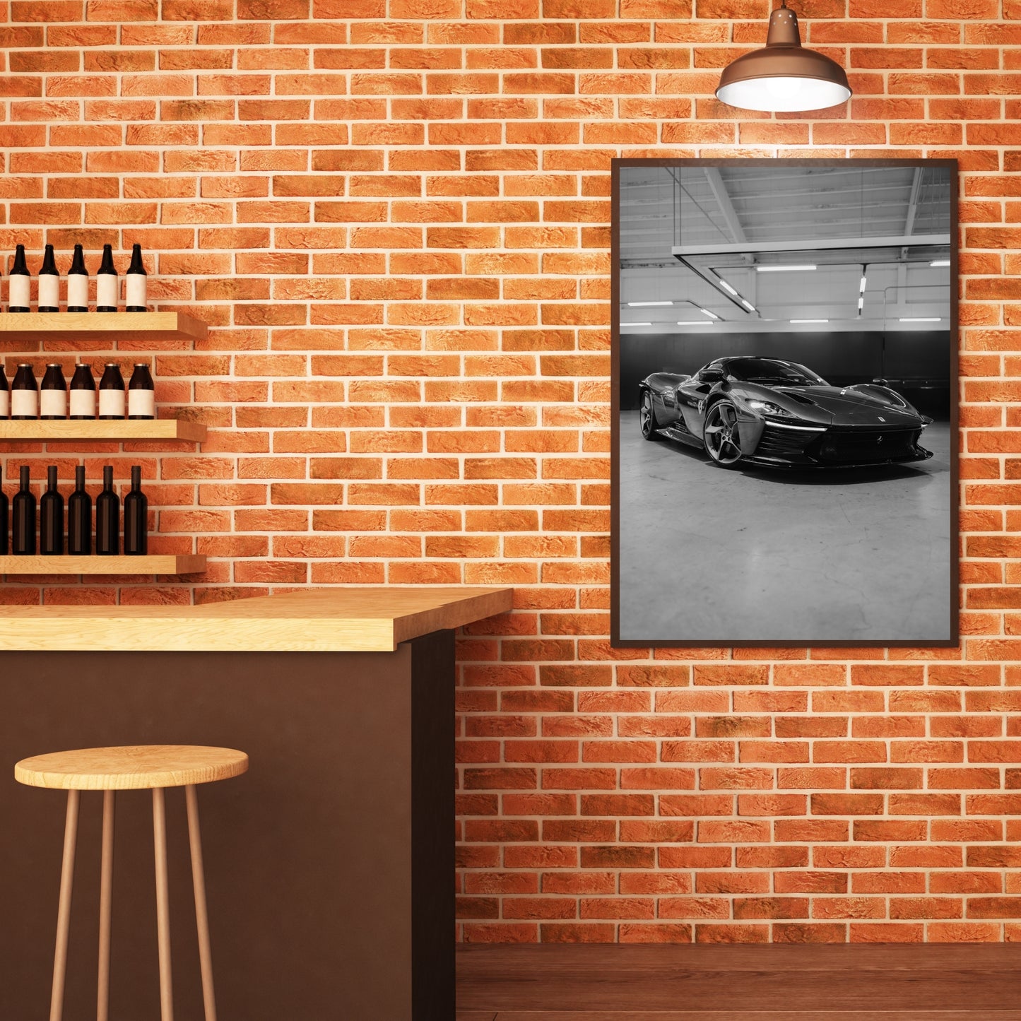 Ferrari Daytona SP3 Poster
