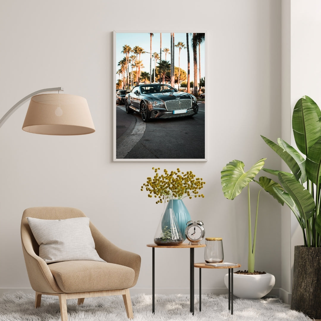 Bentley Continental Poster