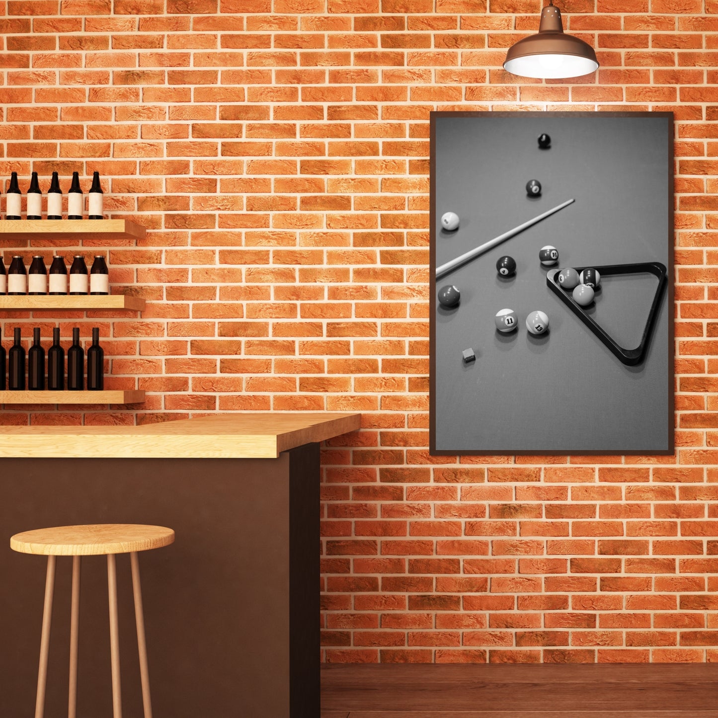 Billiard Poster