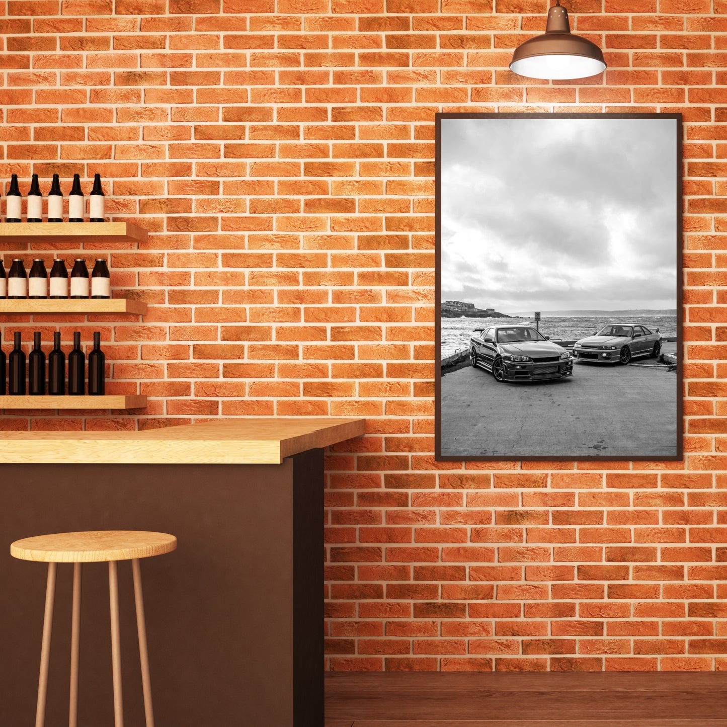 Nissan GTR Poster