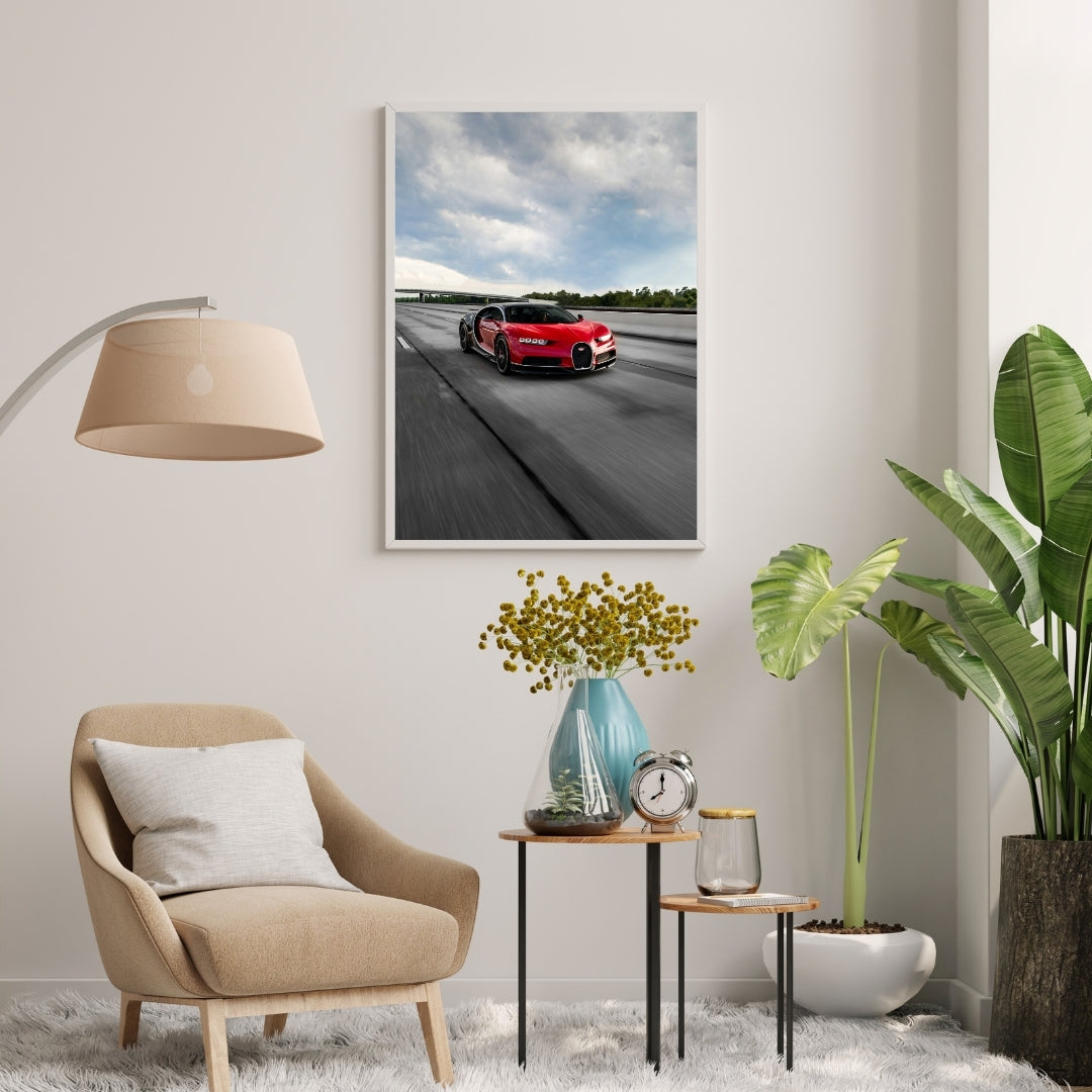 Bugatti Chiron Poster