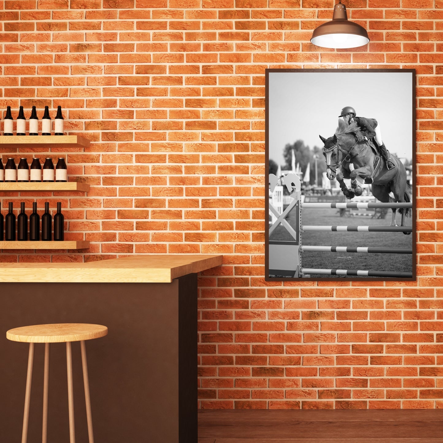 Horse Riding Poster