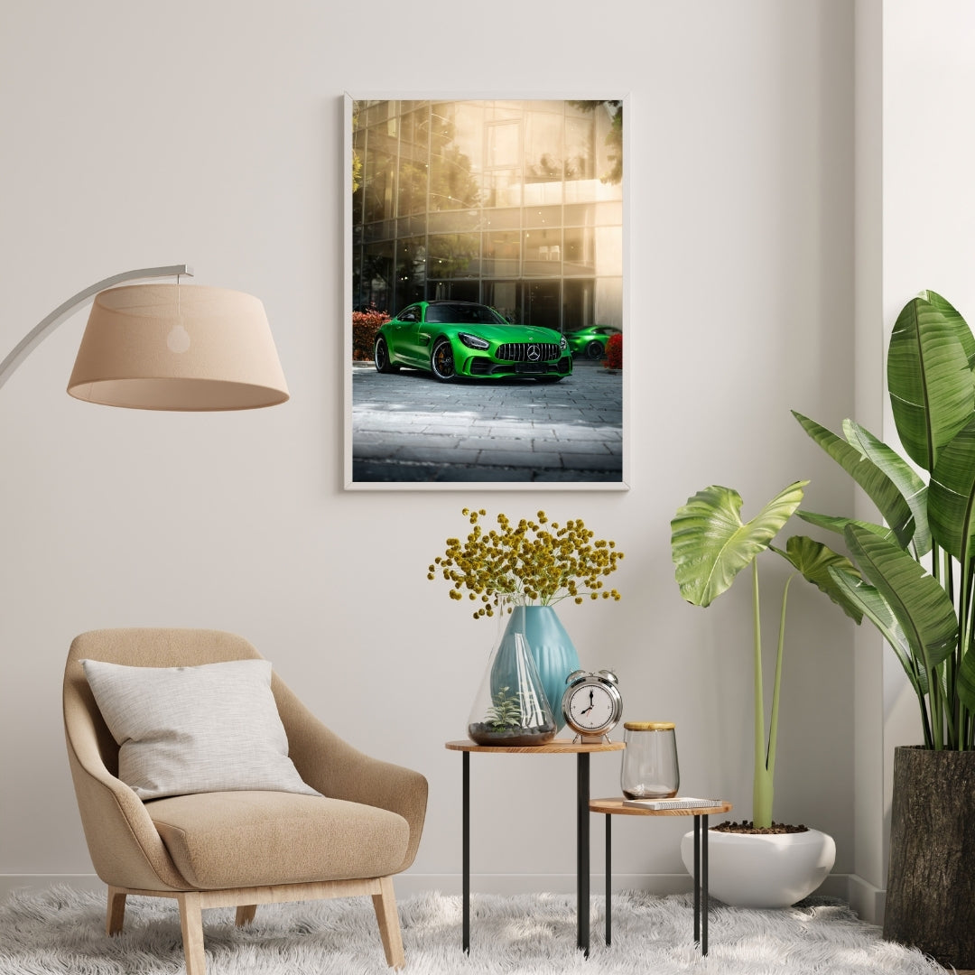 Mercedes AMG GT Poster