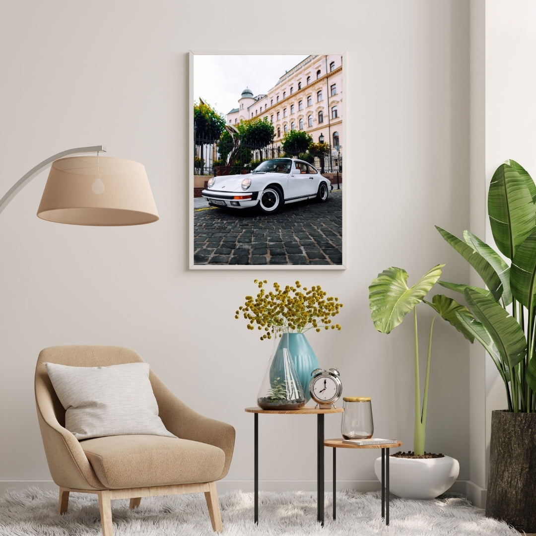 Vintage Porsche Poster