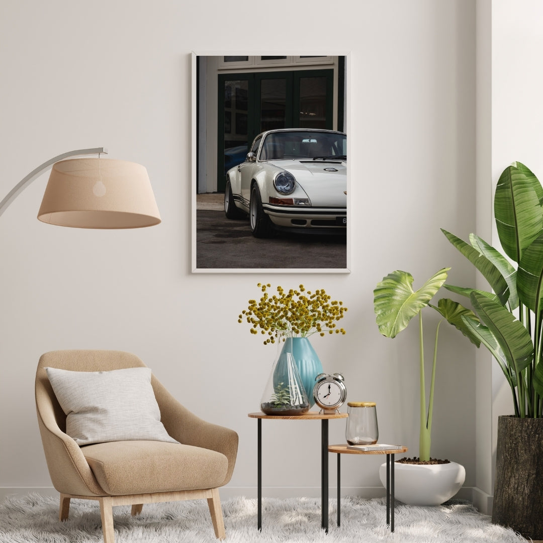 Vintage Porsche Poster