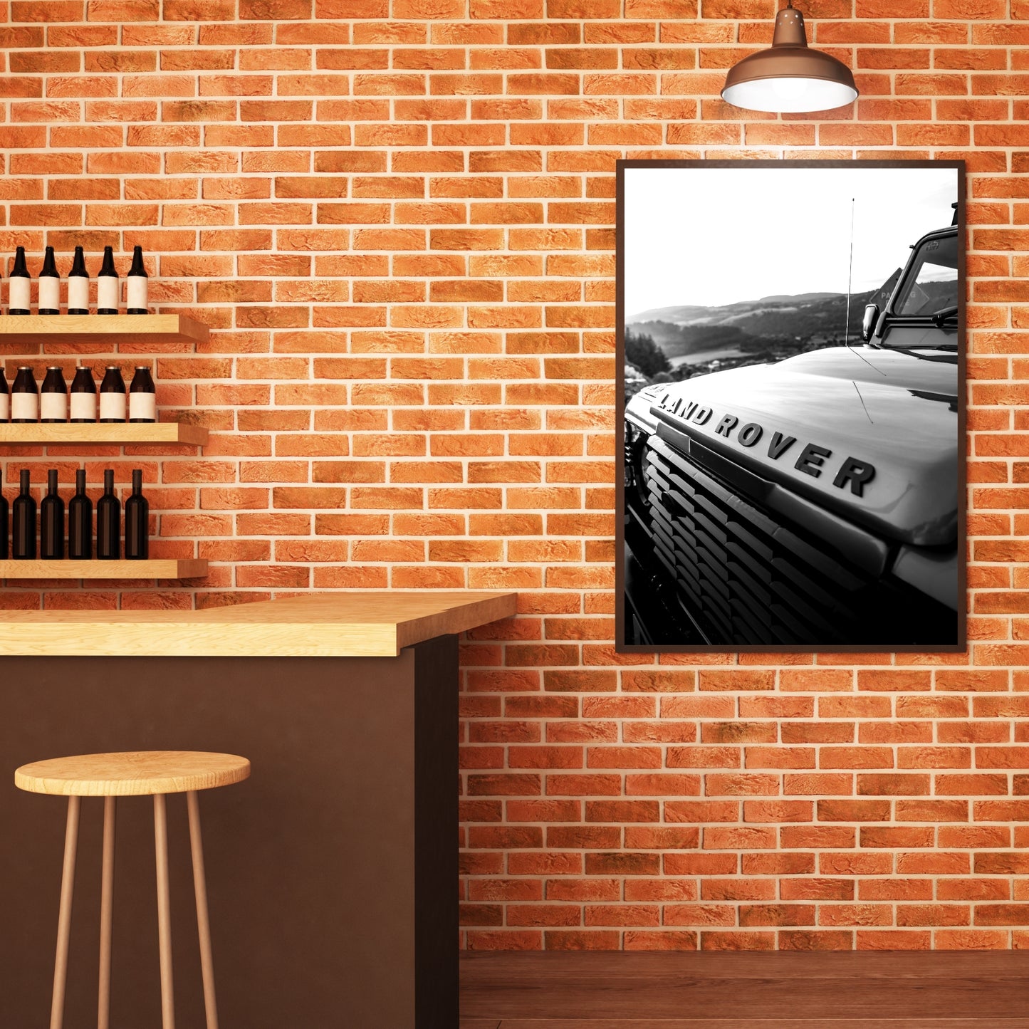 Land Rover Poster