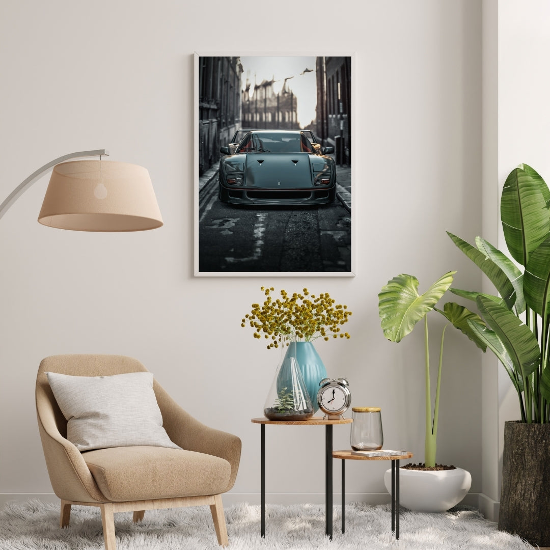Ferrari F40 Poster
