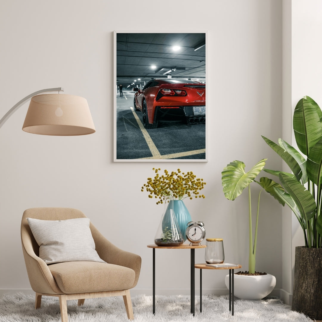 Chevrolet Corvette Poster