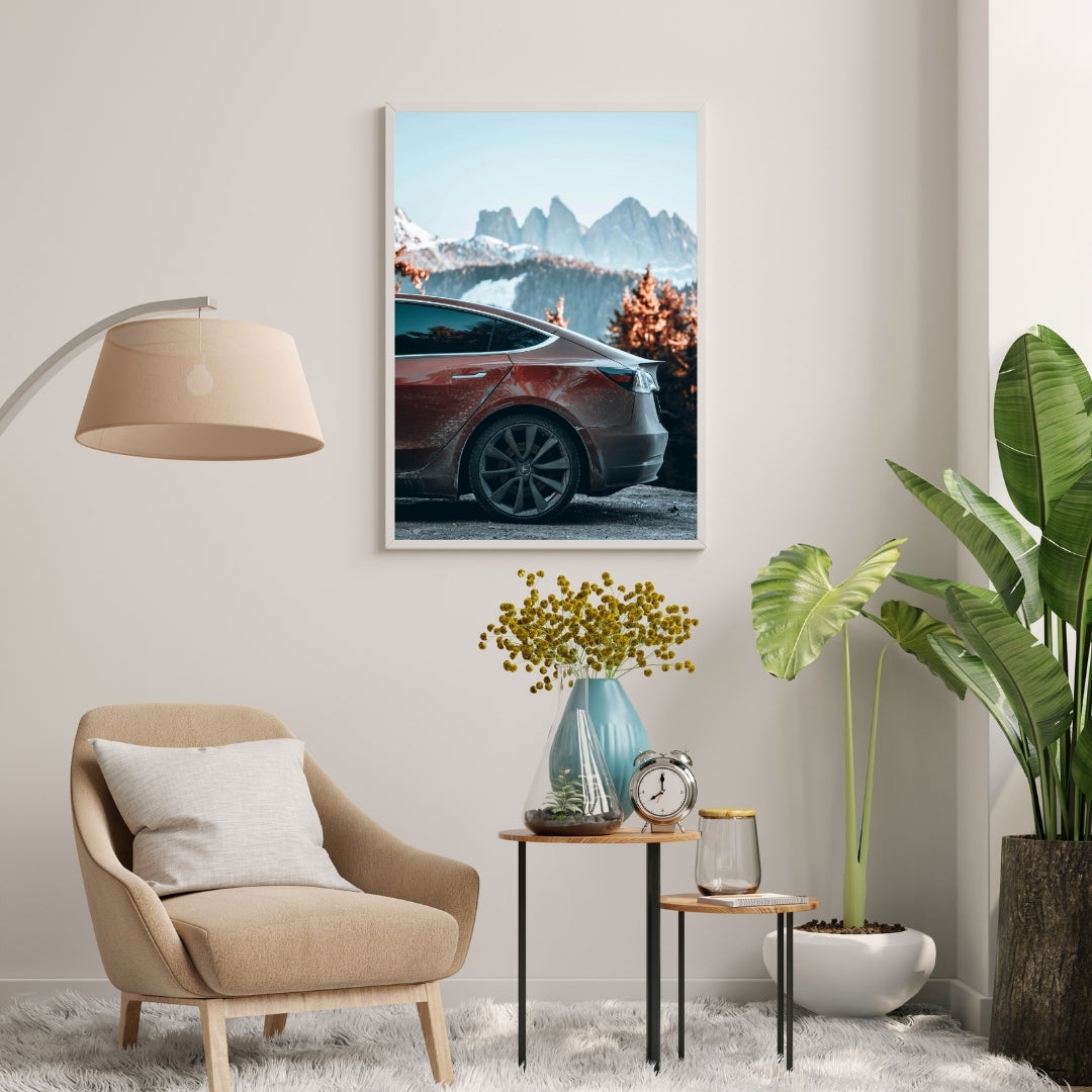 Tesla Model 3 Poster