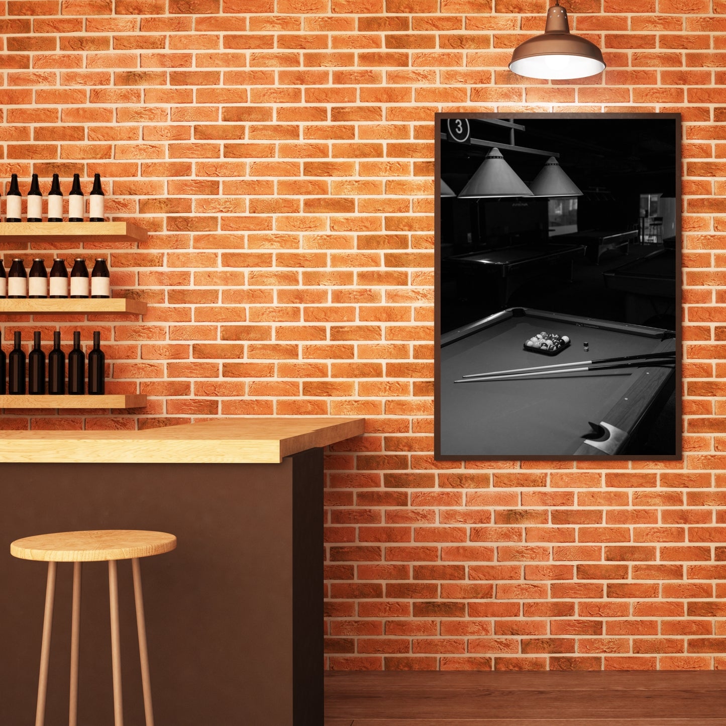 Billiard Poster