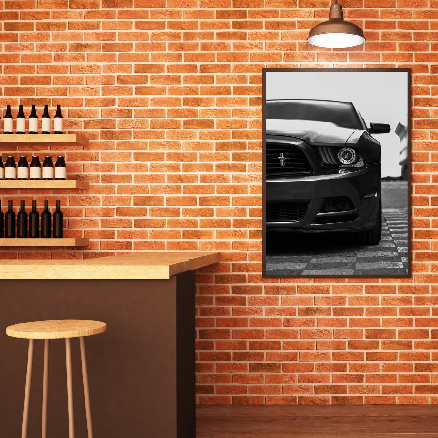 Ford Mustang Poster