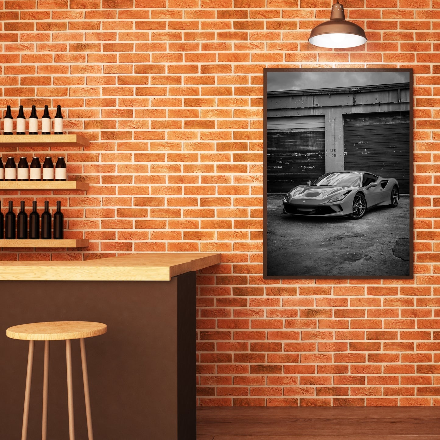 Ferrari F8 Poster